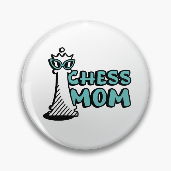 Item preview, Chess Mom Toon Chess Turquoise designed and sold by toon chess.