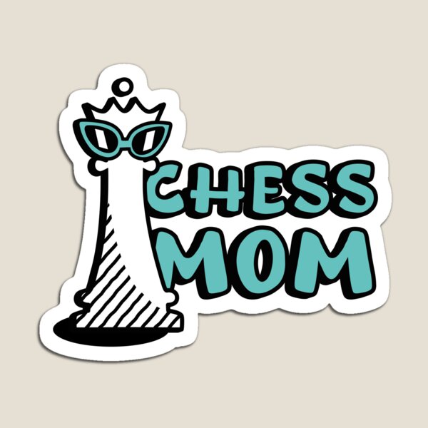 Item preview, Chess Mom Toon Chess Turquoise designed and sold by toon chess.