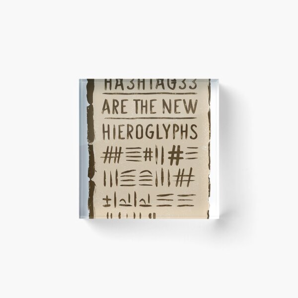 Item preview, Modern Hieroglyphs designed and sold by mYaro.