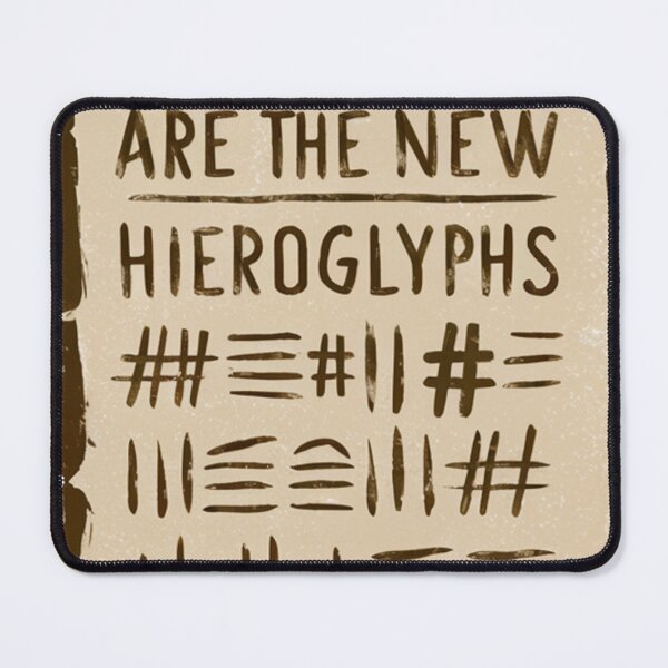 Item preview, Modern Hieroglyphs designed and sold by mYaro.