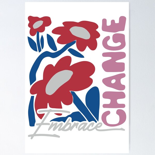 Item preview, Beautiful Bastard Merch Embrace Change Flower designed and sold by drawn-nana.