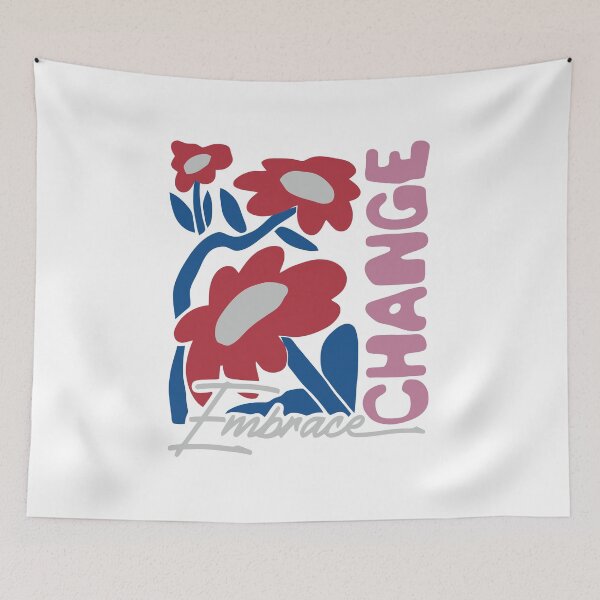 Item preview, Beautiful Bastard Merch Embrace Change Flower designed and sold by drawn-nana.