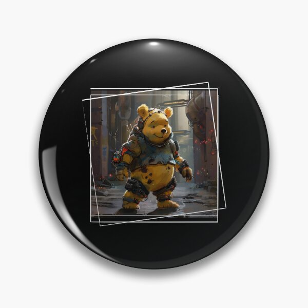 Item preview, Classic Vintage Bear Cyberpunk Art Style designed and sold by PoohsCompany.