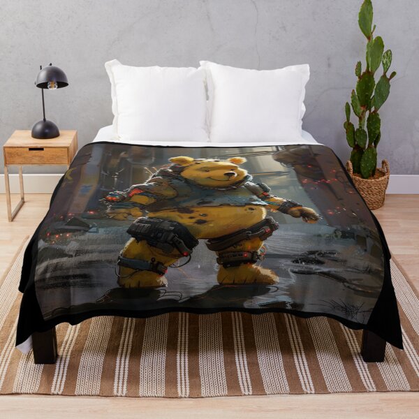 Item preview, Classic Vintage Bear Cyberpunk Art Style designed and sold by PoohsCompany.