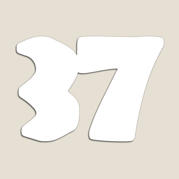 Item preview, 37, thirty-seven, white, tribal, african designed and sold by Numbers-Art.