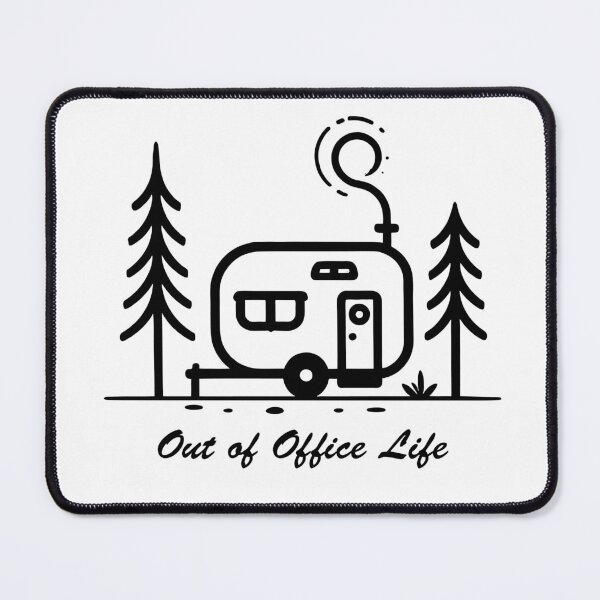 Item preview, Camper Trailer - Out of Office Life designed and sold by artsundry.