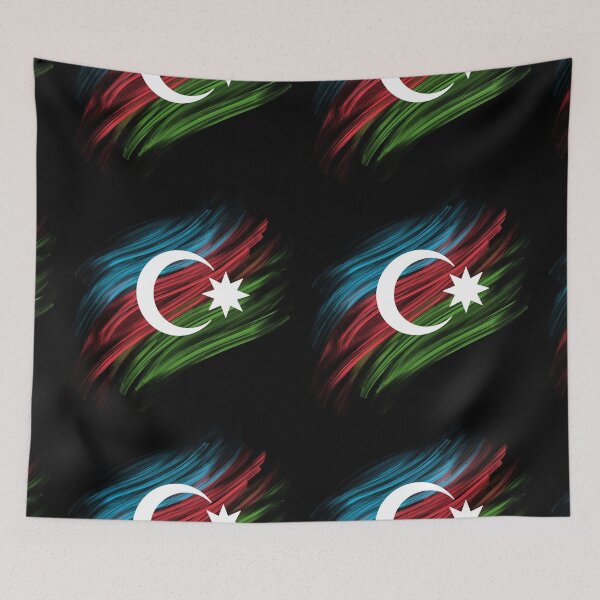 Item preview, Flag Azerbaijan designed and sold by MoonDesinso.