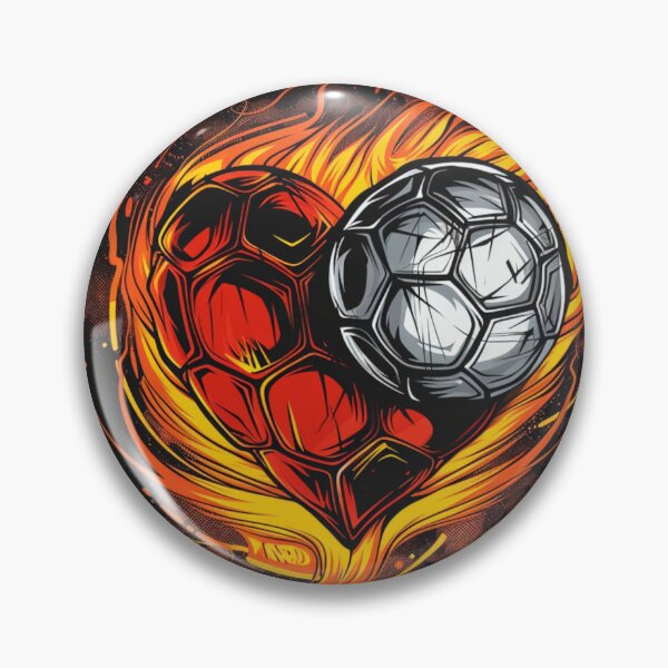 Item preview, soccer heartbeat designed and sold by SplashPixel.