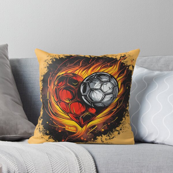 Item preview, soccer heartbeat designed and sold by SplashPixel.