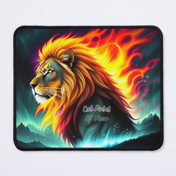 Item preview, Flaming Lion designed and sold by CatPointOfView.