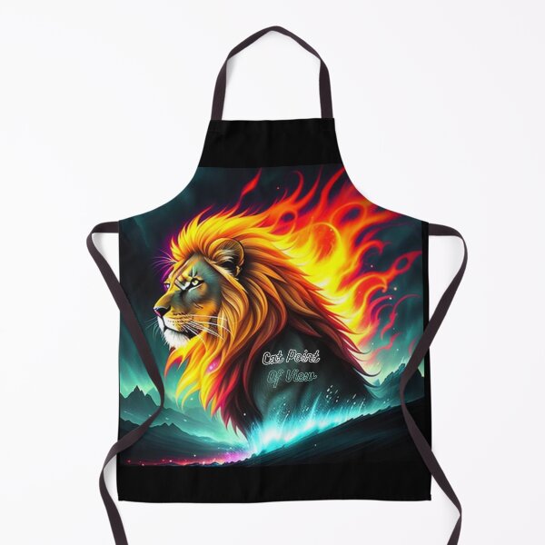 Item preview, Flaming Lion designed and sold by CatPointOfView.