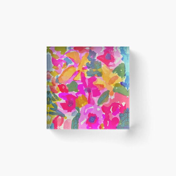 Item preview, Striking Magenta Floral Pattern  designed and sold by Suzanne Allard Design.