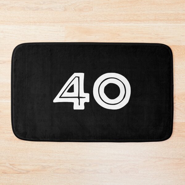 Item preview, 40, forty, white, tribal, african designed and sold by Numbers-Art.