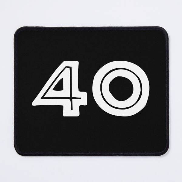 Item preview, 40, forty, white, tribal, african designed and sold by Numbers-Art.