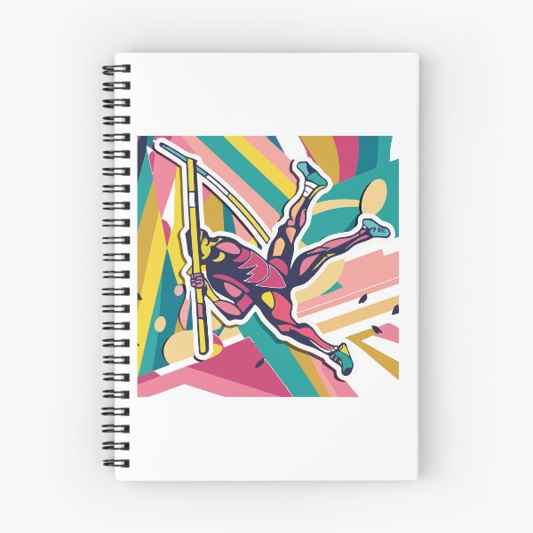 Item preview, Abstract Pole Vaulter - Modern Athletic Design designed and sold by NiftyWrx.
