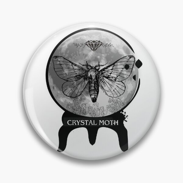 Item preview, Crystal Moth Gift For Moth Enthusiast designed and sold by Harpiaart.