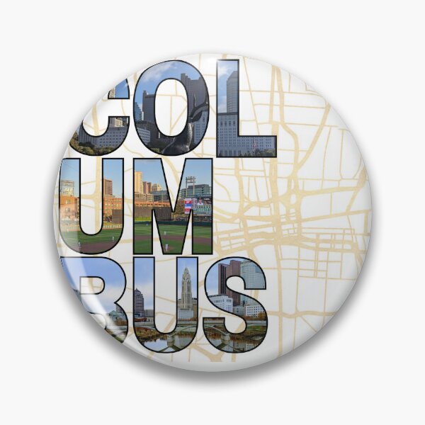 Item preview, Columbus Ohio Postcard - Yellow designed and sold by alicatcreations.