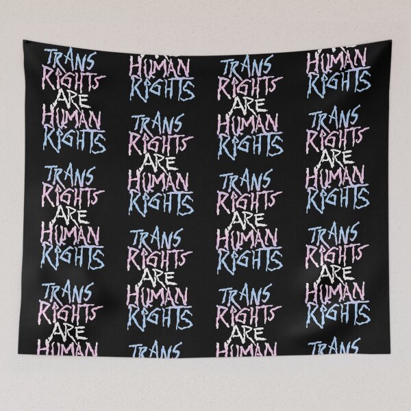 Artikelvorschau, Trans-Rechte sind Menschenrechte! (Airbrush-Version) entworfen und verkauft von Psych0kvltz.