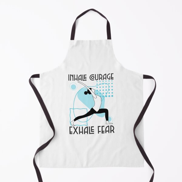 Item preview, Inhale courage, exhale fear – Ashtanga mantra. designed and sold by LyricsWear.