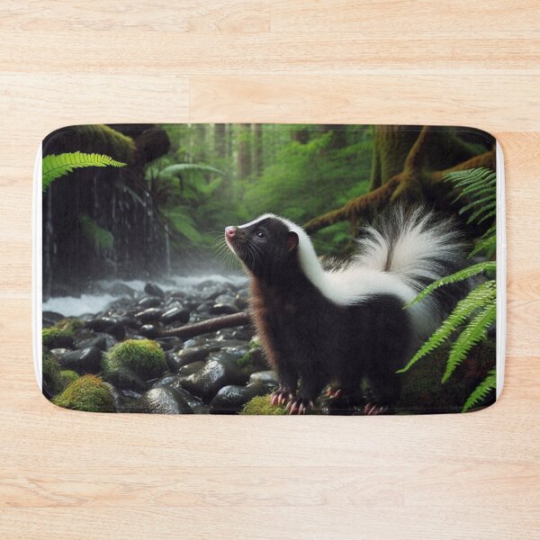 Item preview, Scented Sentry - Skunk's Watchful Posture designed and sold by ProgressMagnet.