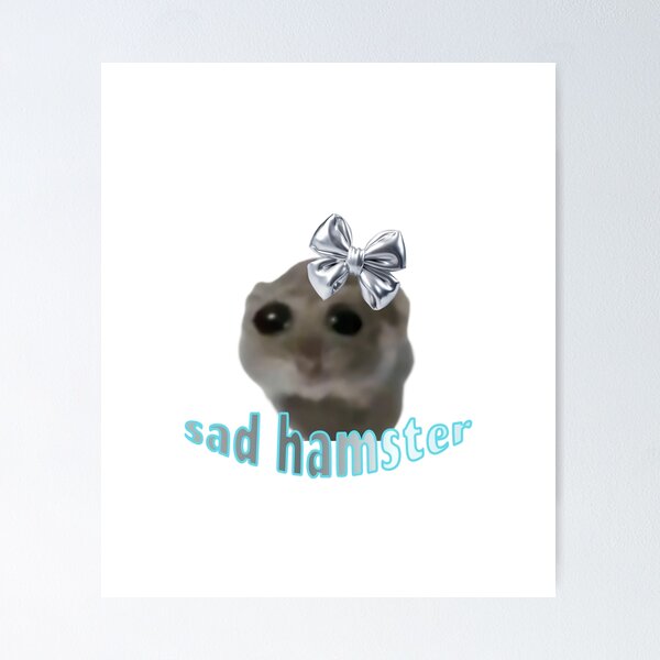 Item preview, Sad Hamster Goes Viral: Grab Your Trendy Merchandise Today! designed and sold by CraftedConcepts.