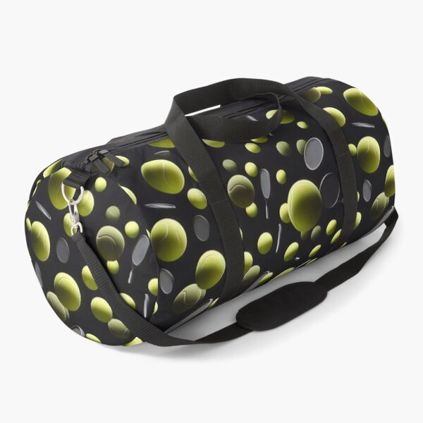 Item preview, sports bag backpack tennis balls designed and sold by CutOriginalArt.