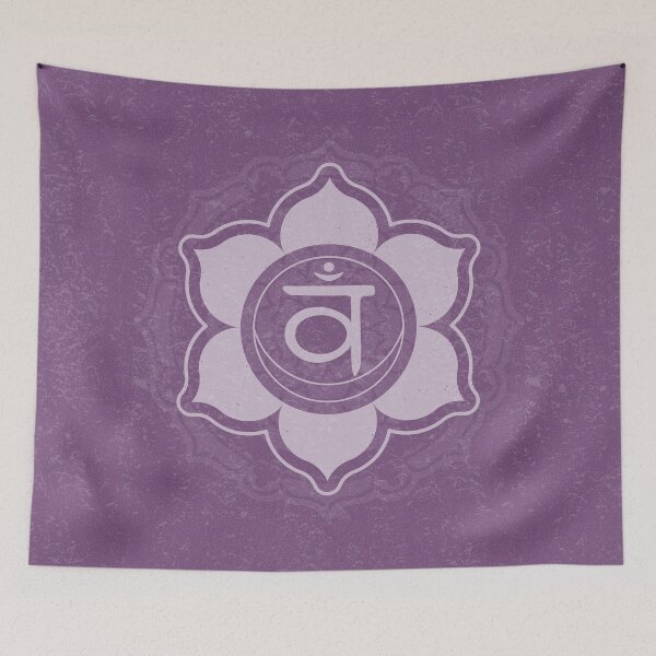 Item preview, Sacral Chakra Mandala - Plum + Dust designed and sold by Irene Estelle.