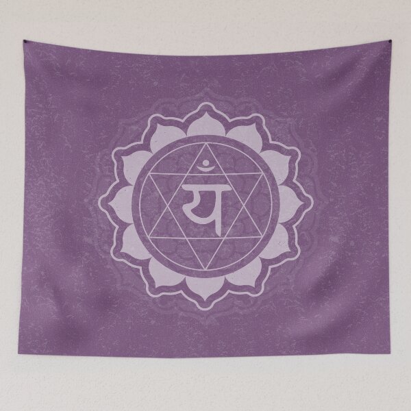 Item preview, Heart Chakra Mandala - Plum + Dust designed and sold by Irene Estelle.