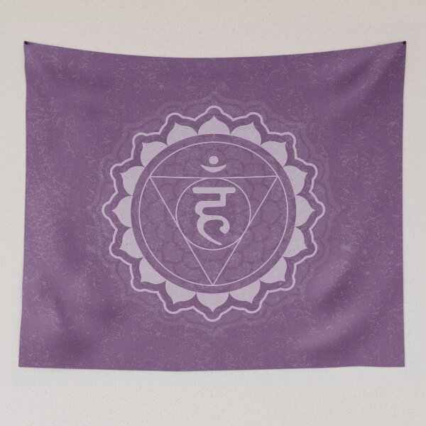 Item preview, Throat Chakra Mandala - Plum + Dust designed and sold by Irene Estelle.