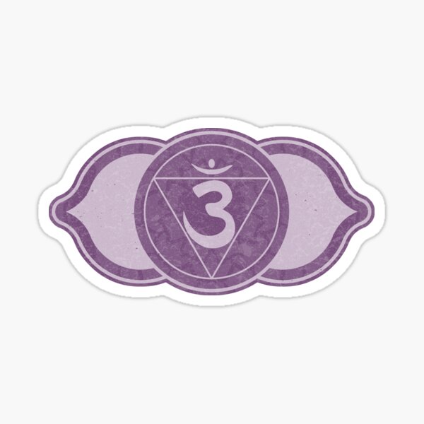 Item preview, Third Eye Chakra Mandala - Plum + Dust designed and sold by Irene Estelle.