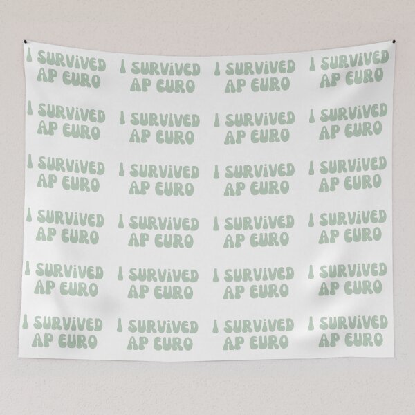 Item preview, sage green i survived AP euro designed and sold by SHMdesigns.