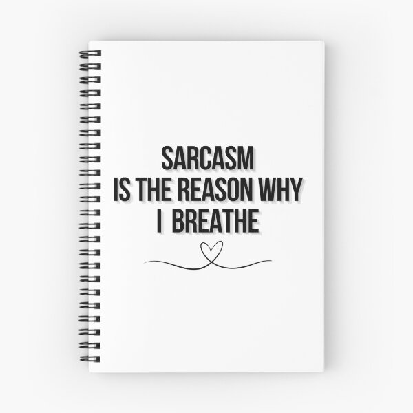 Item preview, Sarcasm is the reason why i breathe designed and sold by JZDezignsz.