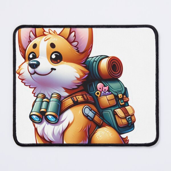 Item preview, backpacking corgi designed and sold by caroldarlene.