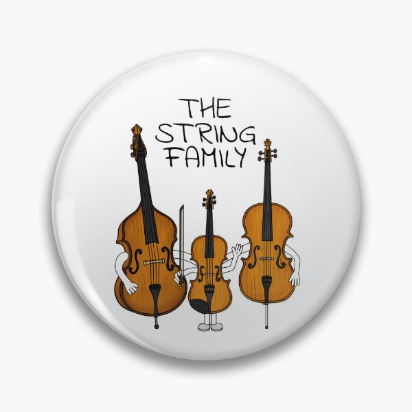 Item preview, The String Family, Violin Cello Double Bass Musician Funny designed and sold by doodlerob.