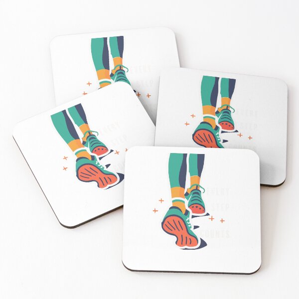 Item preview, Every Step Counts - Runner's Motivation designed and sold by NiftyWrx.
