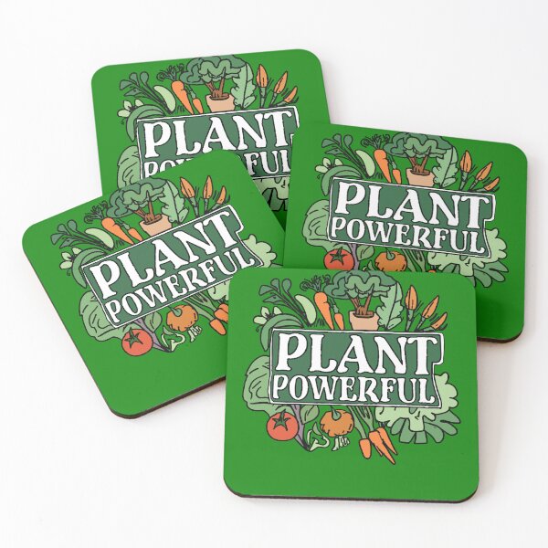 Item preview, PLANT POWERFUL with Cute Cartoon Veggies designed and sold by Greenbaby.