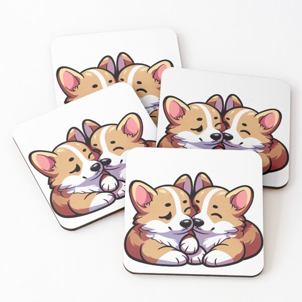 Item preview, 2 corgis designed and sold by caroldarlene.