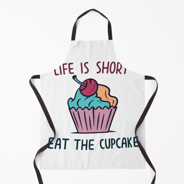 Item preview, Whimsical Cupcake with Cherry & Inspirational Quote designed and sold by NiftyWrx.