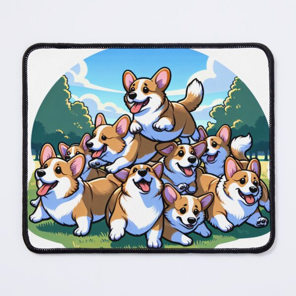 Item preview, lots of corgis designed and sold by caroldarlene.