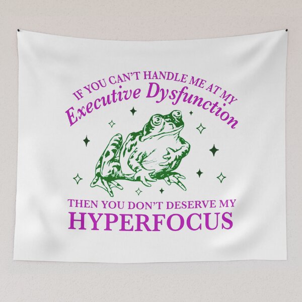 Item preview, Adhd awareness Frog designed and sold by Copperbike.