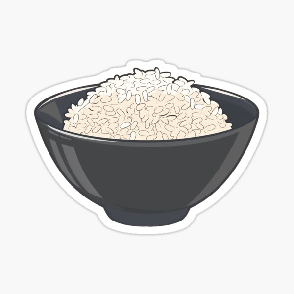 Vista previa del artículo con la obra «Un cuenco de arroz», diseñado y vendido por sakurashorty.