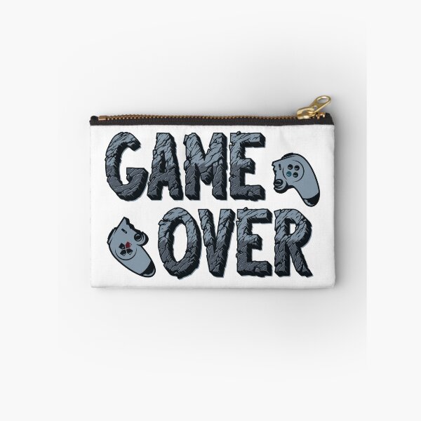 Item preview, Game Over: Impresionante diseño de texto con estética de piedra rota designed and sold by OpsDesing.