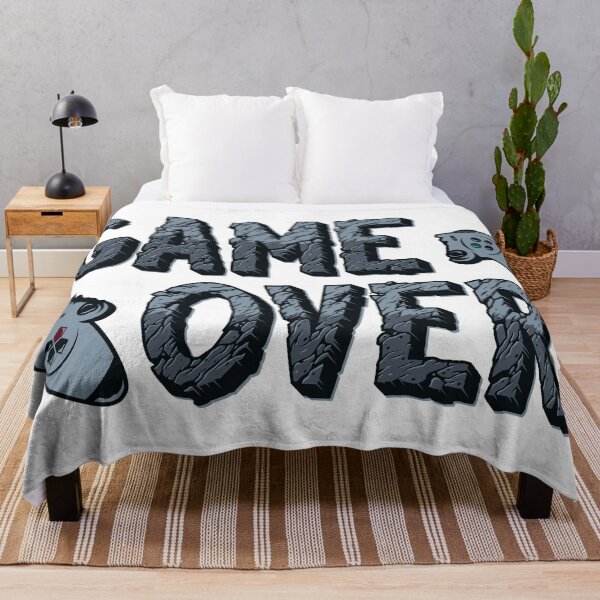 Item preview, Game Over: Impressive Text Design with a Broken Stone Aesthetic designed and sold by OpsDesing.