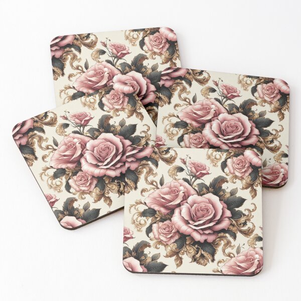 Item preview, Dusty Rose Baroque Inspired Roses designed and sold by DesignsByPrnces.