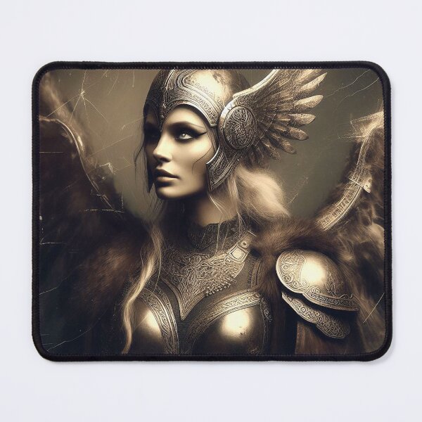 Item preview, Portrait of a Valkyrie designed and sold by Foxlindesigns.