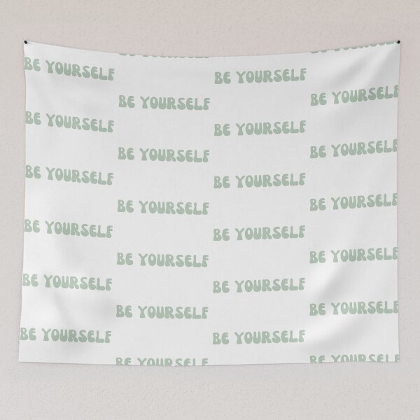 Item preview, sage green be yourself  designed and sold by SHMdesigns.