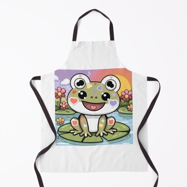 Artikelvorschau, kawaii Frosch entworfen und verkauft von designssublime.