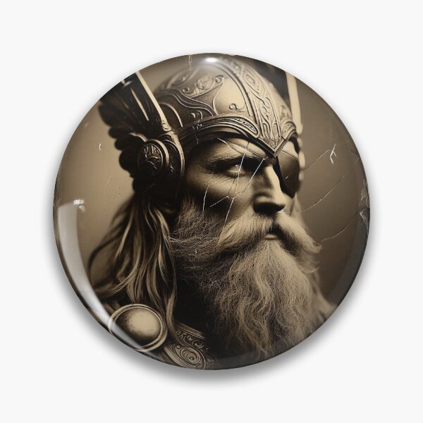 Item preview, Portrait of Odin designed and sold by Foxlindesigns.
