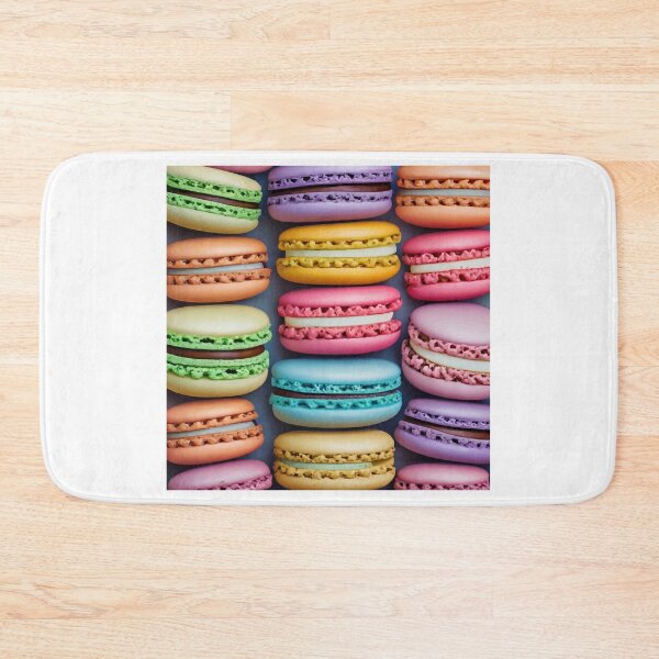 Item preview, Colorful French Macarons in Hyperrealistic Style designed and sold by NiftyWrx.