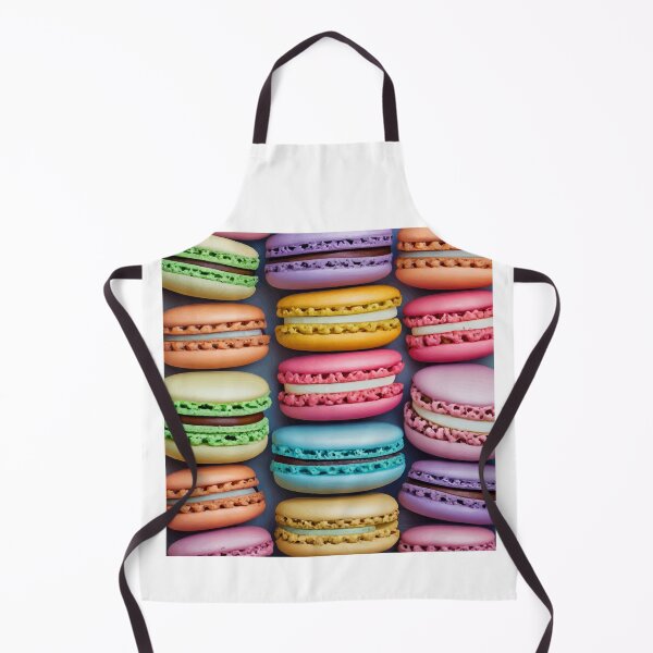 Item preview, Colorful French Macarons in Hyperrealistic Style designed and sold by NiftyWrx.